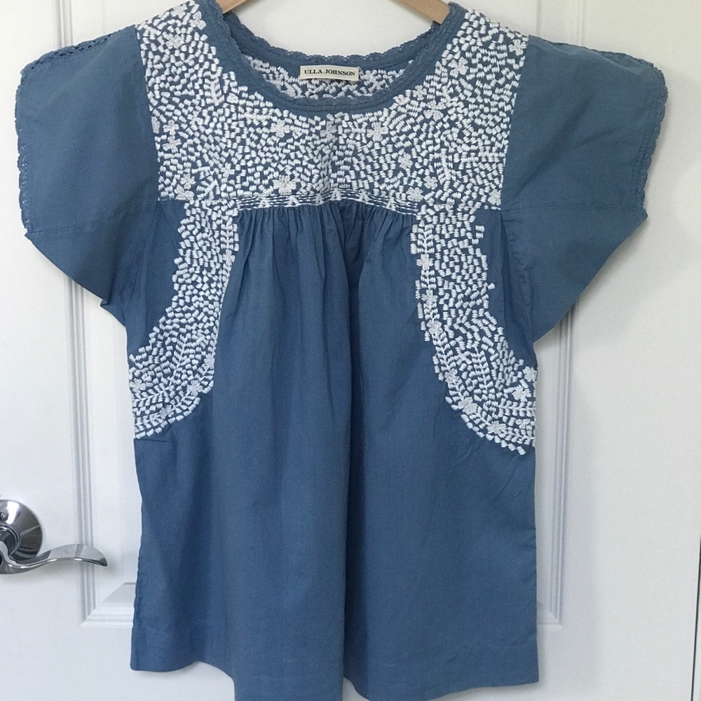 Ulla Johnson denim shirt